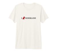 I Love Nederland J'aime Les Pays-Bas T-Shirt Haut de Gamme