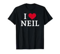 I Love Neil, J'aime Neil T-Shirt