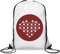 I Love Neural Networks Sac de gym décontracté avec cordon de serrage Blanc