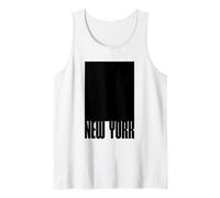 I Love New York City, New York in Black Square Illustration Débardeur