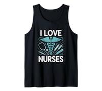 I Love Nurses Medical Athusiast Débardeur