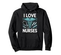 I Love Nurses Medical Athusiast Sweat à Capuche