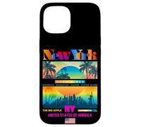 I Love NY, Colorful New York Vibes, This is My New York City Coque pour iPhone 15