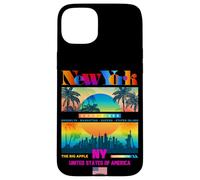 I Love NY, Colorful New York Vibes, This is My New York City Coque pour iPhone 15 Plus