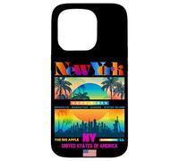 I Love NY, Colorful New York Vibes, This is My New York City Coque pour iPhone 15 Pro