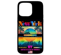 I Love NY, Colorful New York Vibes, This is My New York City Coque pour iPhone 15 Pro Max