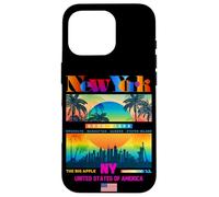 I Love NY, Colorful New York Vibes, This is My New York City Coque pour iPhone 16 Pro