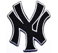 I Love NY Écusson brodé avec logo de l'équipe de sport - Écusson thermocollant ou à coudre - Pour veste et t-shirt