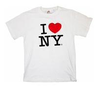 I Love NY T-Shirt York City Tee Hear NYC Shirt Tags White XXL