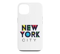I Love NYC Colorful New York City NYC Modern Bold Typography Coque pour iPhone 13