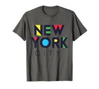 I Love NYC Colorful New York City NYC Modern Bold Typography T-Shirt