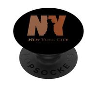 I Love NYC, Cool New York City Illustration Graphic Designs PopSockets PopGrip Adhésif