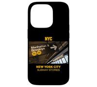 I Love NYC, New York City Subway Stories, New York City Coque pour iPhone 14 Pro