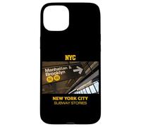 I Love NYC, New York City Subway Stories, New York City Coque pour iPhone 15 Plus