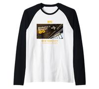 I Love NYC, New York City Subway Stories, New York City Manche Raglan