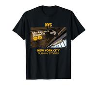 I Love NYC, New York City Subway Stories, New York City T-Shirt