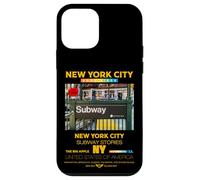 I Love NYC, New York City Wonderful Stories with Cartoon Art Coque pour iPhone 12 Mini