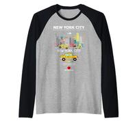 I Love NYC, New York City Wonderful Stories with Cartoon Art Manche Raglan