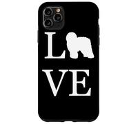 I Love Old English Sheep Dog Lover Propriétaire pour Animal de Compagnie Coque pour iPhone 11 Pro Max