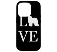 I Love Old English Sheep Dog Lover Propriétaire pour Animal de Compagnie Coque pour iPhone 14 Pro