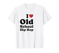 I Love Old School Hip Hop T-Shirt
