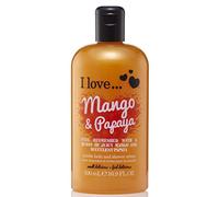 I LOVE Originals Mangue & Papaye Gel Douche & Bain Crème Lavante Nourrissante avec Extraits de Fruits & Vitamine B5 - Soin Hydratant & Rafraîchissant pour une Peau Douce & Soyeuse - Vegan 500ml