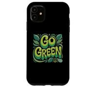 I Love Our Planet Eco Go Green - Eco Warrior Statement Coque pour iPhone 11