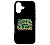 I Love Our Planet Eco Go Green - Eco Warrior Statement Coque pour iPhone 17