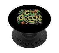 I Love Our Planet Eco Go Green - Eco Warrior Statement PopSockets PopGrip Adhésif