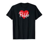 I Love Pablo First Name T-shirt I Heart Named T-Shirt