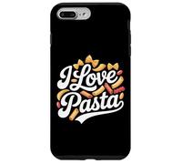 I Love Pasta Enthusiast Noodle Lovers Foodie Coque pour iPhone 7 Plus/8 Plus