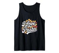 I Love Pasta Enthusiast Noodle Lovers Foodie Débardeur