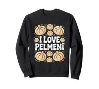 I Love Pelmeni Dumplings Cuisine Russe Sweatshirt