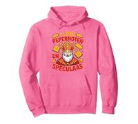 I Love Pepernoten Speculaas Sinterklaas Hollandais Saint-Nicolas Sweat à Capuche, Unisexe pour Adultes, Rose Vif, S