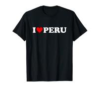 I Love Peru - Cœur T-Shirt