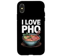 I Love Pho Noodles Cuisine Vietnamienne Coque pour iPhone X/XS