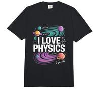 I Love Physics Planètes Univers Equation Comfort Colors Adult Heavyweight T-Shirt