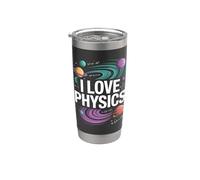 I Love Physics Planètes Univers Equation Gobelet isotherme en acier inoxydable double paroi
