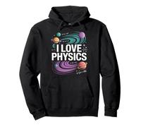 I Love Physics Planètes Univers Equation Sweat à Capuche