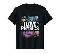 I Love Physics Planètes Univers Equation T-Shirt