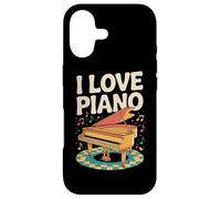I Love Piano Expression Musicale Passion Coque pour iPhone 17