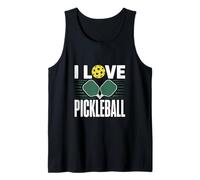 I Love Pickleball Balle de Padel Fun Express Débardeur