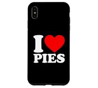 I Love Pies, I Heart Pies Coque pour iPhone XS Max