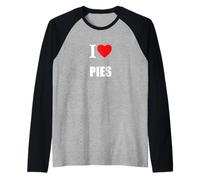 I Love Pies Viande Pomme Pomme Pizza Steak Chef Cook Manche Raglan
