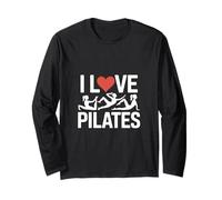 I Love Pilates Entraînement Motivation Design Manche Longue