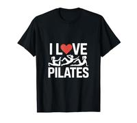 I Love Pilates Entraînement Motivation Design T-Shirt Graphique avec Valeur