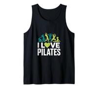 I Love Pilates Yoga Exercice d'entraînement Débardeur