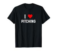 I Love Pitching - Pichet en Forme de cœur pour Commencer à soulager Plus près T-Shirt