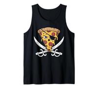 I Love Pizza Slice of Pizza Costume de Pirate pour Homme Débardeur