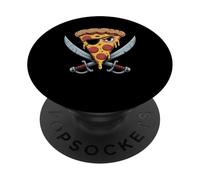 I Love Pizza Slice of Pizza Costume de Pirate pour Homme PopSockets PopGrip Adhésif
